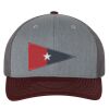 112 Trucker Cap - Greely PTO Heather gray/charcoal/maroon Thumbnail